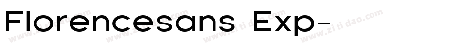 Florencesans Exp字体转换